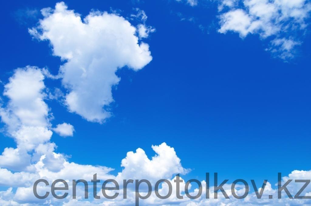 Натяжной потолок текстура Облака
